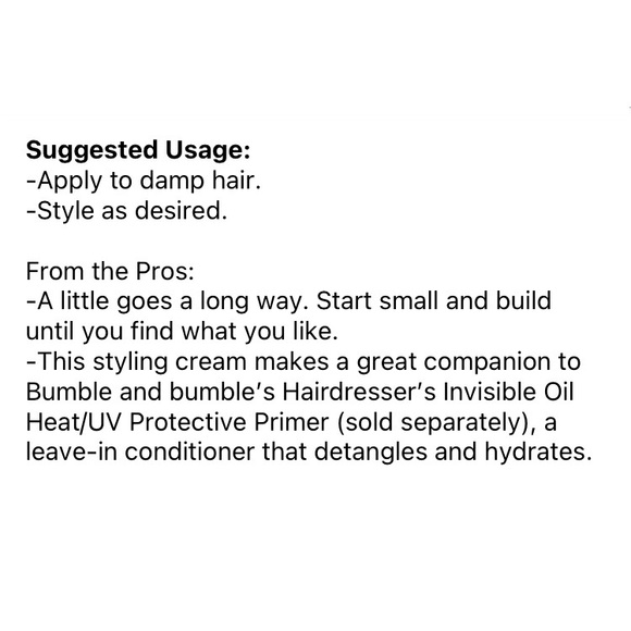 🔵[Bb.] NWT Deluxe 30mL Hairdresser’s Invisible Oil Long Last Styling Cream - Picture 6 of 14